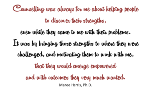 Counselling And Psychotherapy With Maree Harris