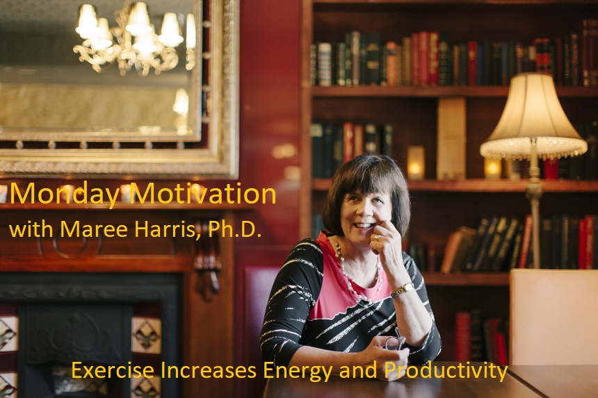 Exercise increases energy and productivity